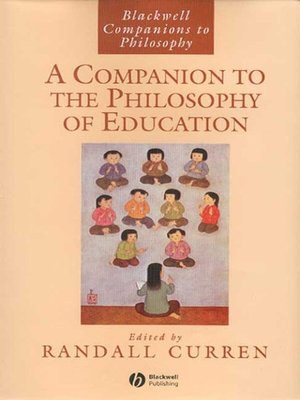cover image of A Companion to the Philosophy of Education
